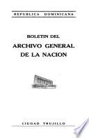 Boletín del Archivo General de la Nación