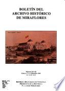 Boletín del Archivo Histórico de Miraflores