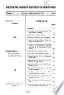 Boletín del Archivo Histórico de Miraflores