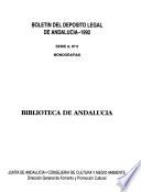 Boletín del depósito legal de Andalucía
