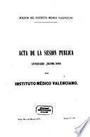 Boletin del Instituto Médico Valenciano