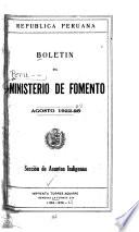 Boletín del Ministerio de Fomento