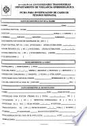 Boletín epidemiológico semanal