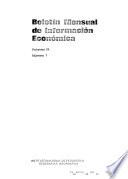 Boletín mensual de información económica