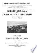Boletín mensual del Observatorio del Ebro