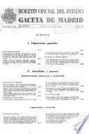 Boletín oficial del estado