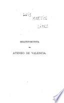 Boletín-revista del Ateneo de Valencia