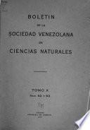 Boletín - Sociedad Venezolana de Ciencias Naturales
