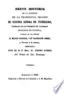 Breve historia de la aparición ... de Na Sa de Puimelero ... y Novena de la misma dispuesta por Fr. Pedro Gomez ...