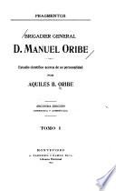 Brigadier general D. Manuel Oribe