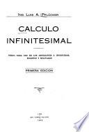 Calculo infinitesimal