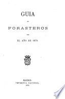 Calendario manual y guía de forasteros en Madrid