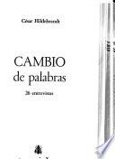 Cambio de palabras