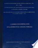Cambios conteporaneos en la estructura agraria en la estructura agraria peruana