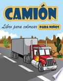 Camión Libro para colorear para niños