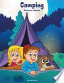 Camping libro para colorear 1