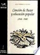Canción de autor y educación popular, 1960-1980