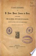 Cancionero de D. Pedro Manuel Ximenez de Urrea