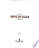 Carmelo Ortiz de Elgea, 1980-2003
