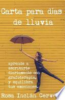 Carta para dÍas de Lluvia