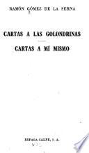 Cartas a las golondrinas