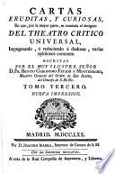 Cartas eruditas y curiosas