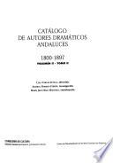 Catálogo de autores dramáticos andaluces