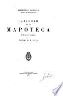 Catálogo de la mapoteca