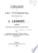 Catalogo de las Fotografías que se venden en casa de J. Laurent