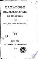 Catálogo del Real Gabinete de Máquinas