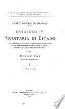 Catálogo IV.
