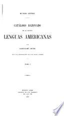 Catalogo razonado de la seccion lenguas americanas