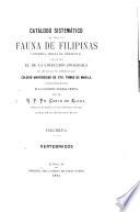 Catálogo sistemático de toda la fauna de Filipinas conocida hasta el presente
