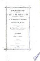 Catálogo sistemático de toda la fauna de Filipinas