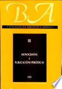 Catálogos de la Biblioteca América: Monografías e publicacións periódicas