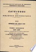 Catalogos de la Biblioteca Universitaria