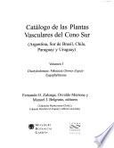 Catalogue of the vascular plants of the Southern Cone (Argentina, Southern Brazil, Chile, Paraguay, and Uruguay)