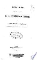 Causas religiosas y políticas de las cruzadas ... : Discurso leído ante el claustro de la Universidad Central