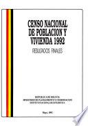 Censo 92 INE: Bovivia. Resultados finales