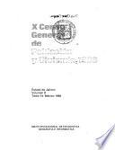 Censo general de población y vivienda