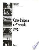 Censo indígena de Venezuela, 1992
