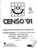 Censo nacional de población y vivienda, 1991