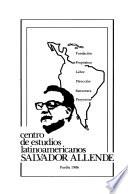 Centro de Estudios Latinoamericanos Salvador Allende.