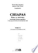 Chiapas para la historia