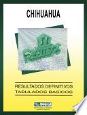 Chihuahua. Conteo de Población y Vivienda, 1995. Resultados definitivos. Tabulados básicos