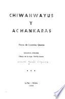 Chiwanwayus y achankaras