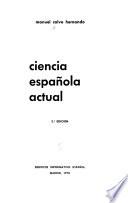 Ciencia española actual