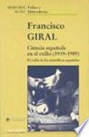 Ciencia española en el exilio (1939-1989)