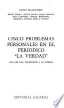 Cinco problemas personales en el periódico La Verdad