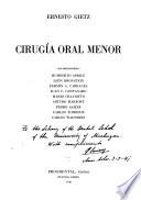 Cirugía oral menor